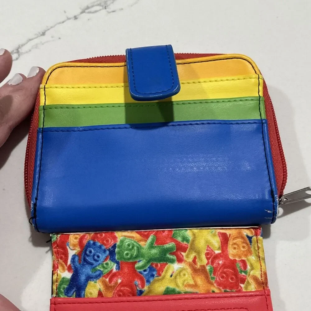 Vegan Faux Leather Loungefly Sour Patch Kid Wallet